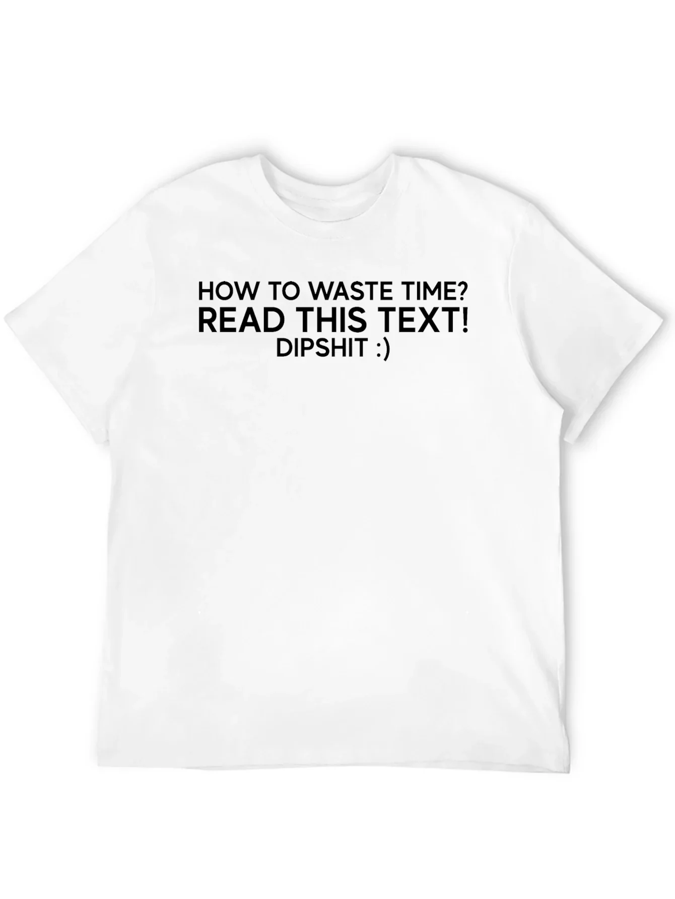 Waste Time T-Shirt - Humorous Tee
