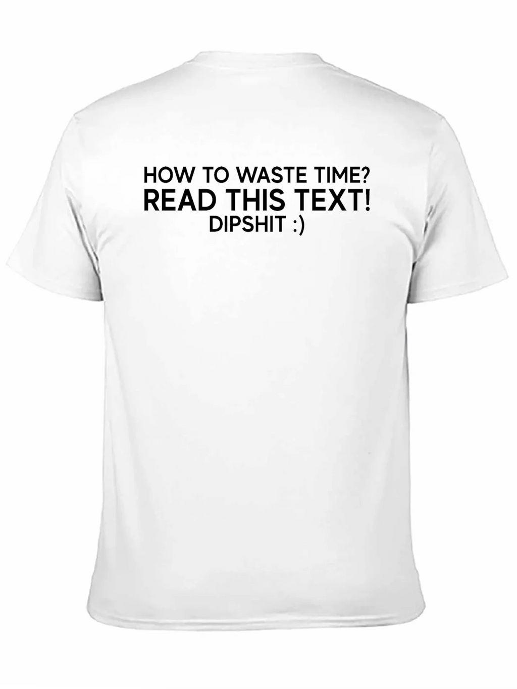 Waste Time T-Shirt - Humorous Tee