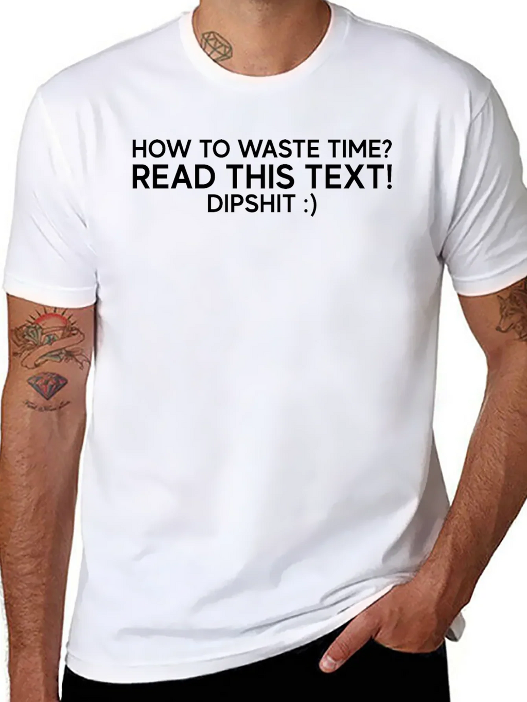 Waste Time T-Shirt - Humorous Tee