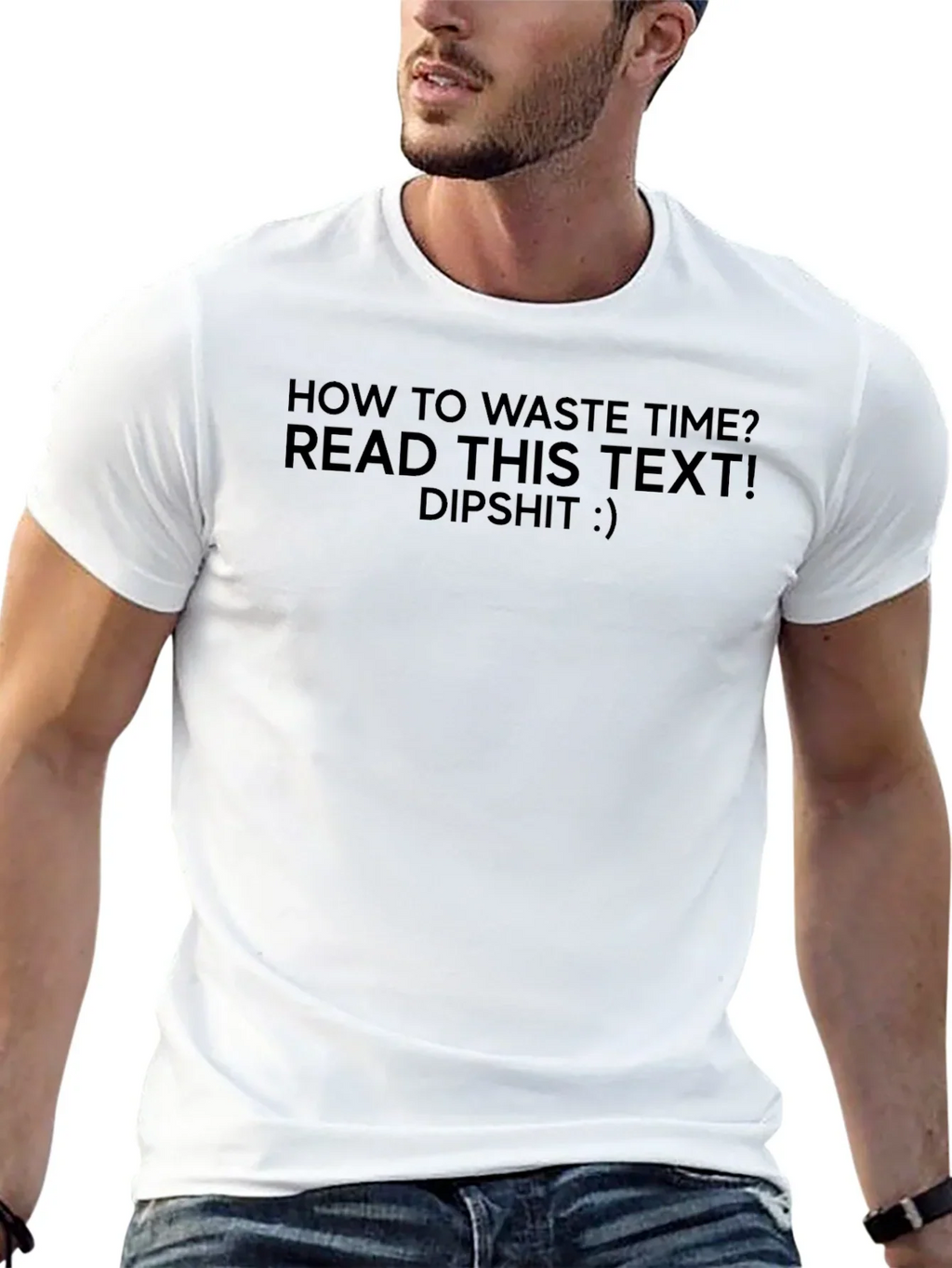 Waste Time T-Shirt - Humorous Tee
