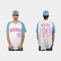 #99 TAIJUAN WALKER MEXICO BASEBALL 2023 WORLD BASEBALL CLASSIC JERSEY ¨C WHITE BLUE Stitches Baseball Jerseys