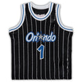 O.Magic #1 Tracy McGrady  Infant 2003-04 Hardwood Classics Retired Player Jersey  Black Stitched American Basketball Jersey