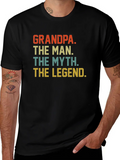 Grandpa The Man T-Shirt - Fathers Day Gift