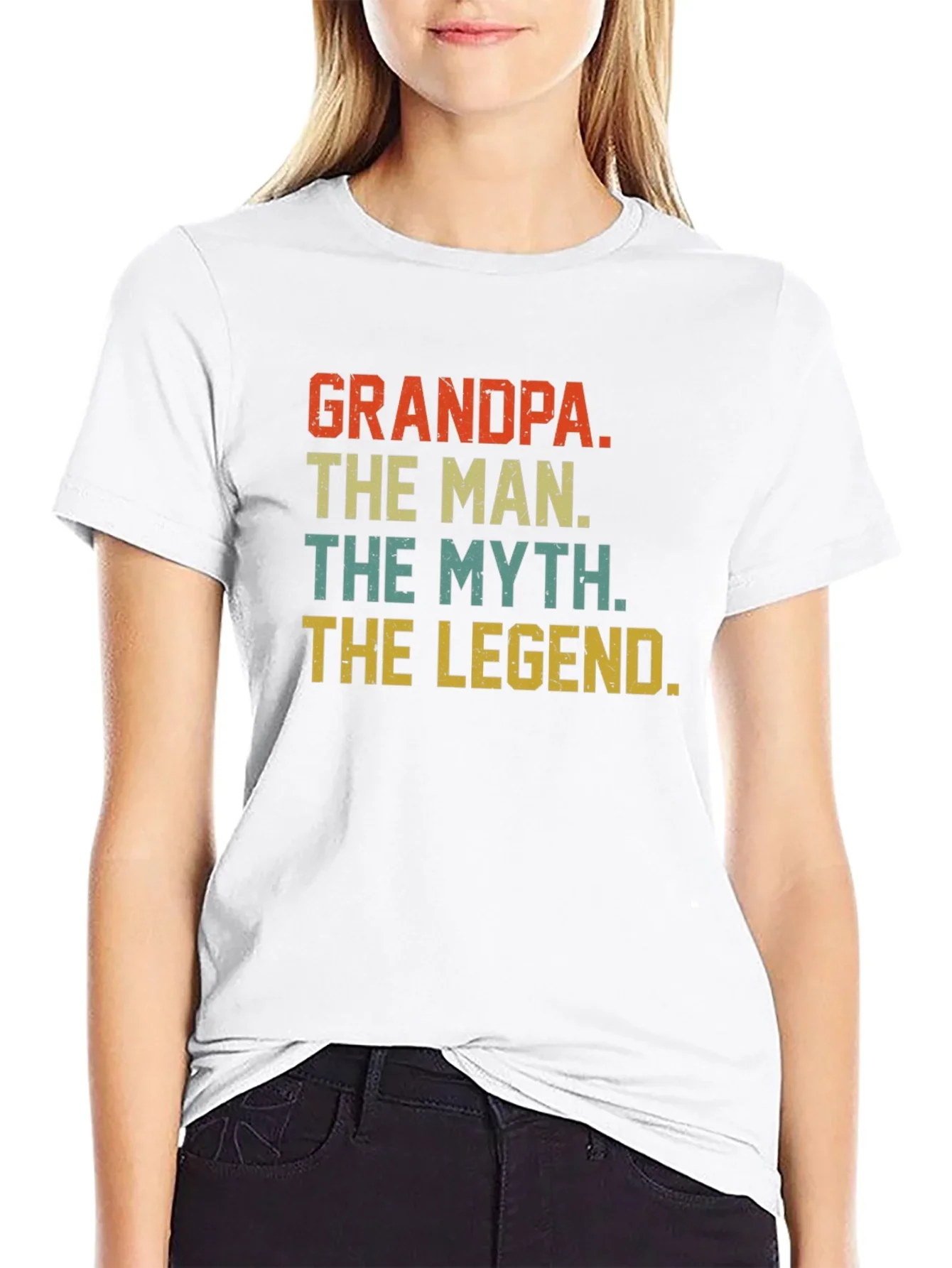 Grandpa The Man T-Shirt - Fathers Day Gift