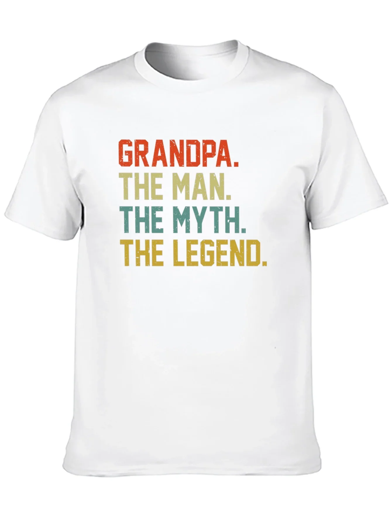 Grandpa The Man T-Shirt - Fathers Day Gift