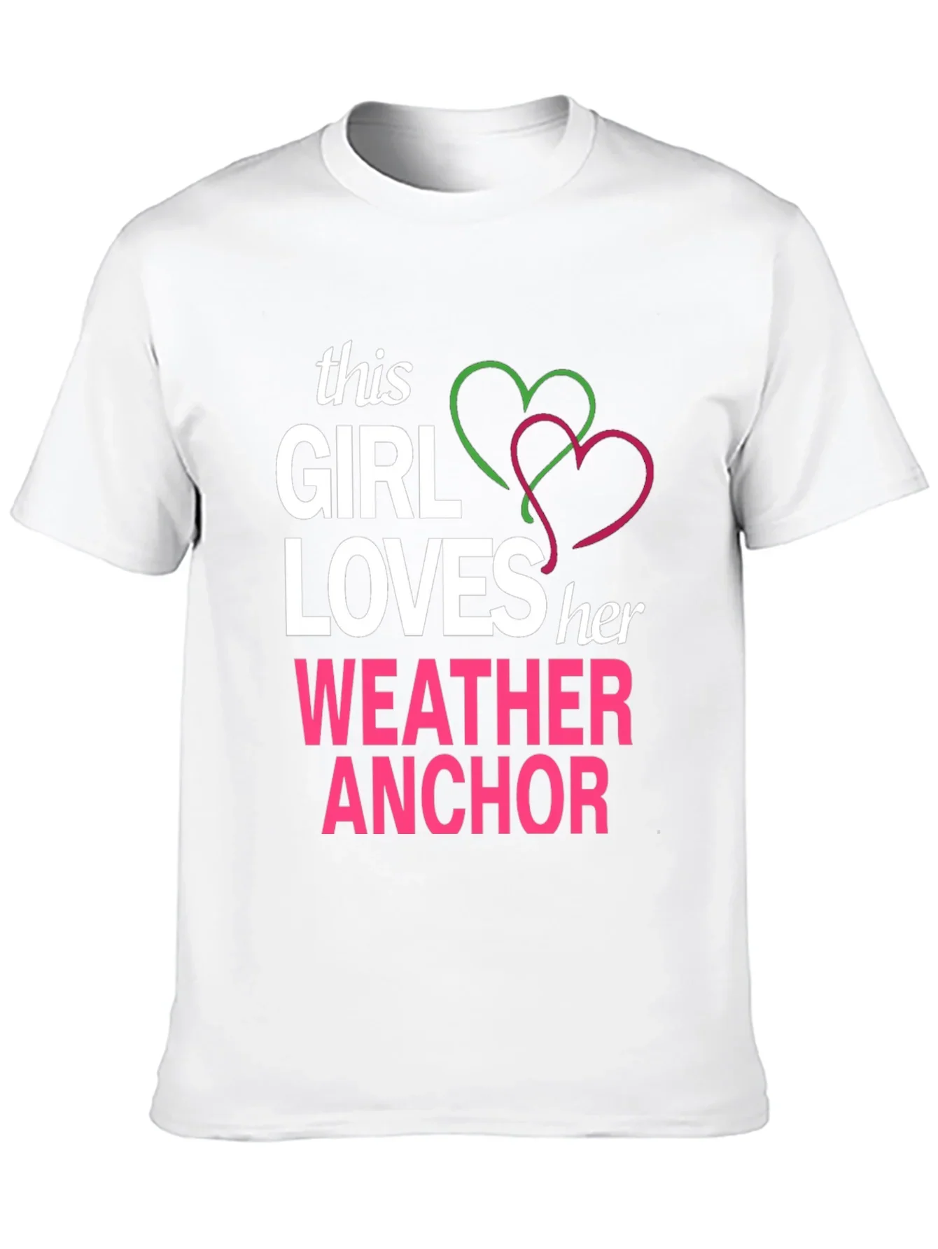 Weather Anchor Lover T-Shirt - Fun Gift