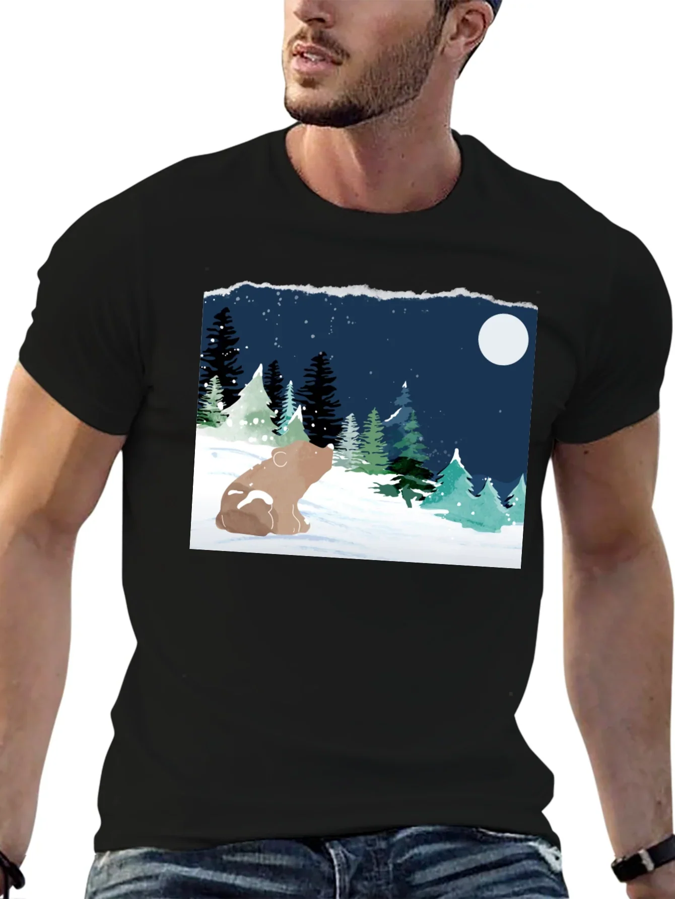 Winter Bear Graphic Tee