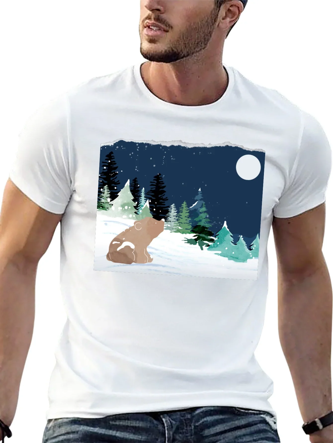 Winter Bear Graphic Tee