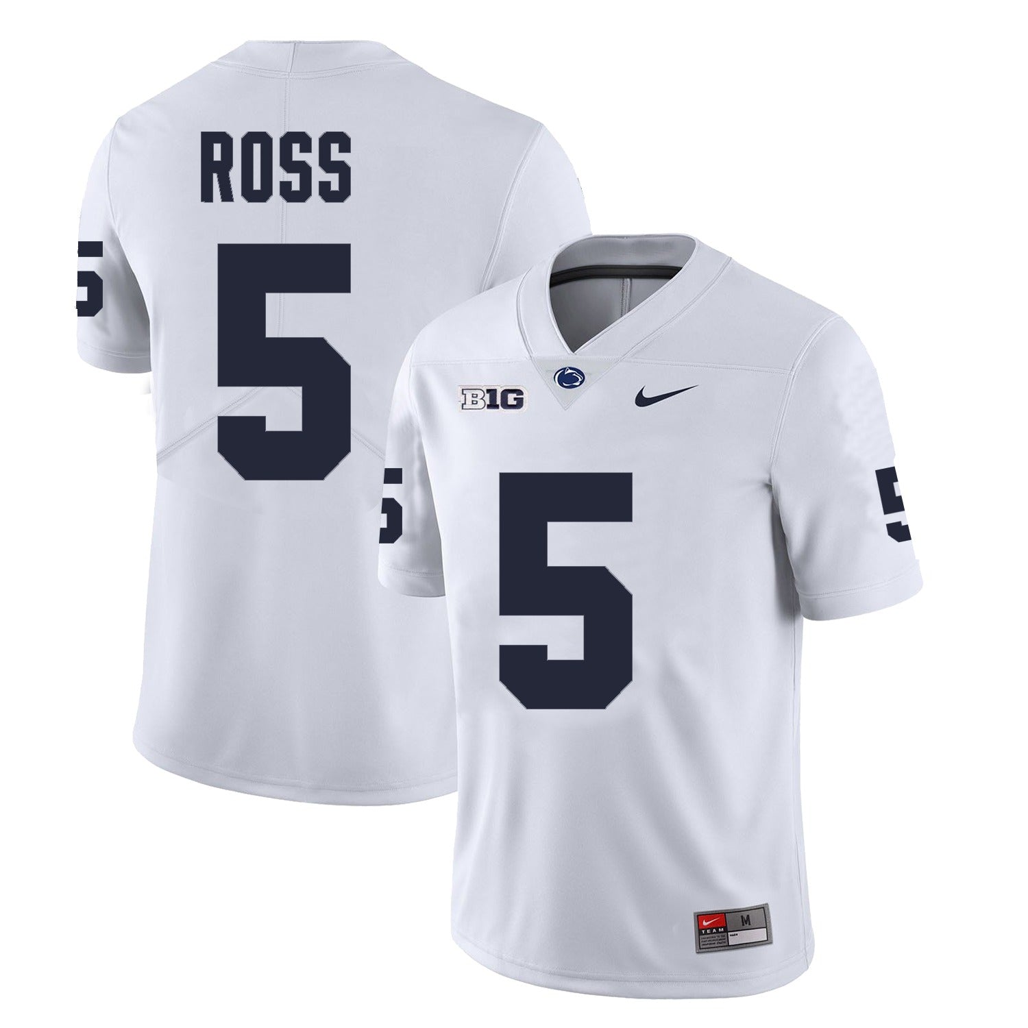 Men’s Penn State #5 Devonte Ross Football Jersey