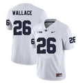 Men’s Penn State #26 Cam Wallace Football Jersey