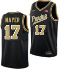 Men's #17 Omer Mayer Purdue Boilermakers College Basketball Jersey