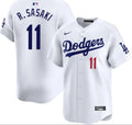 Men's #11 Roki Sasaki Los Angeles Dodgers Baseball Jersey