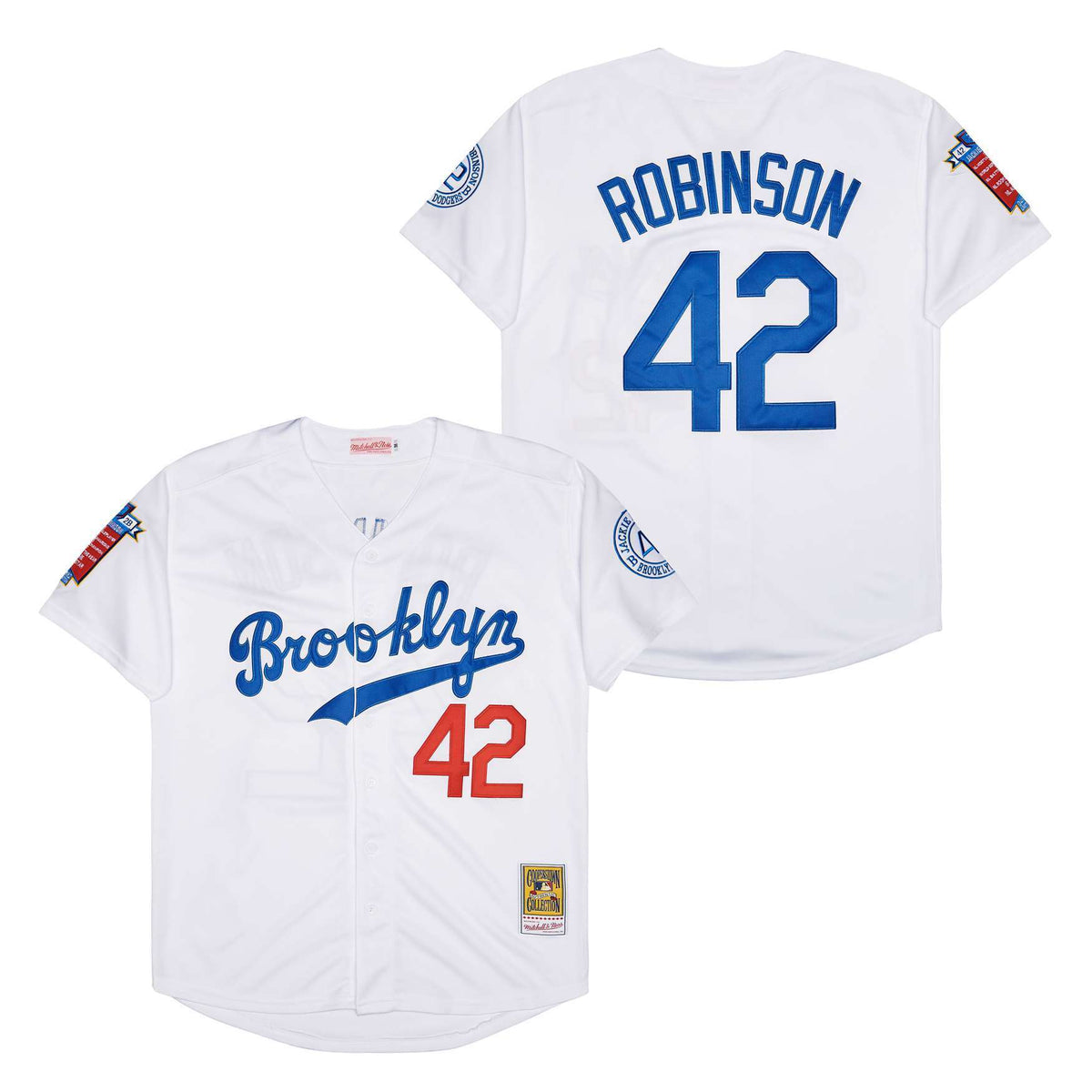 Men's #42 Jackie Robinson Los Angeles Dodgers Baseball Jersey
