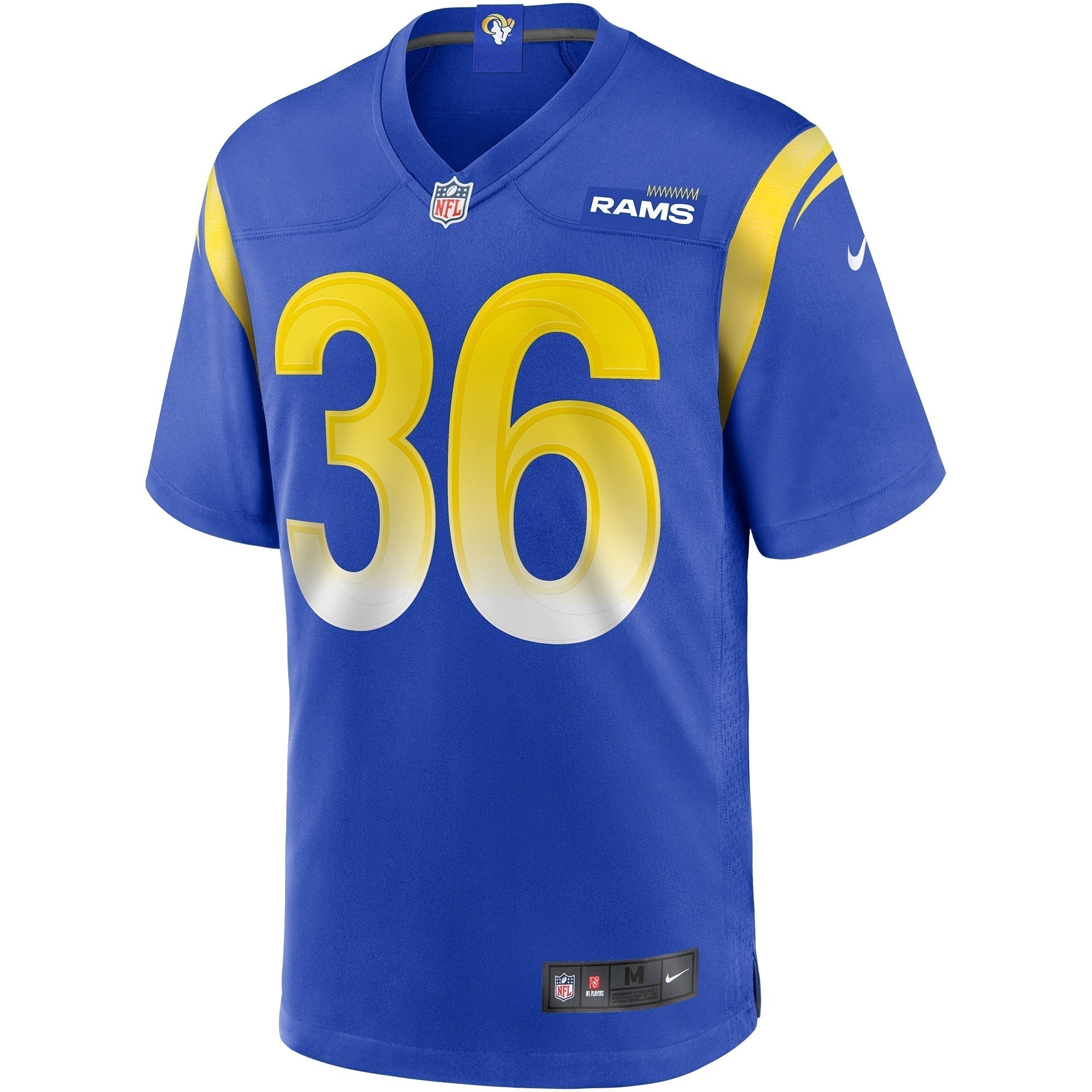 Jerome Bettis Los Angeles Rams Nike Game Retired   Jersey - Royal
