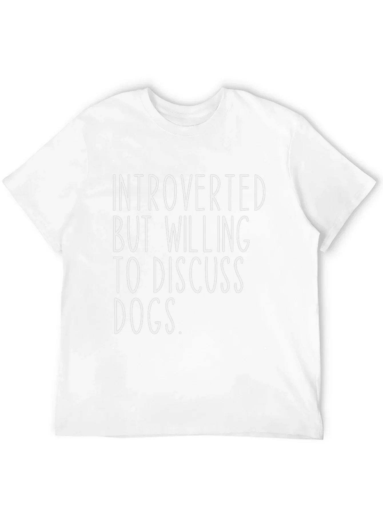 Introverted Dog Lover Graphic Tee