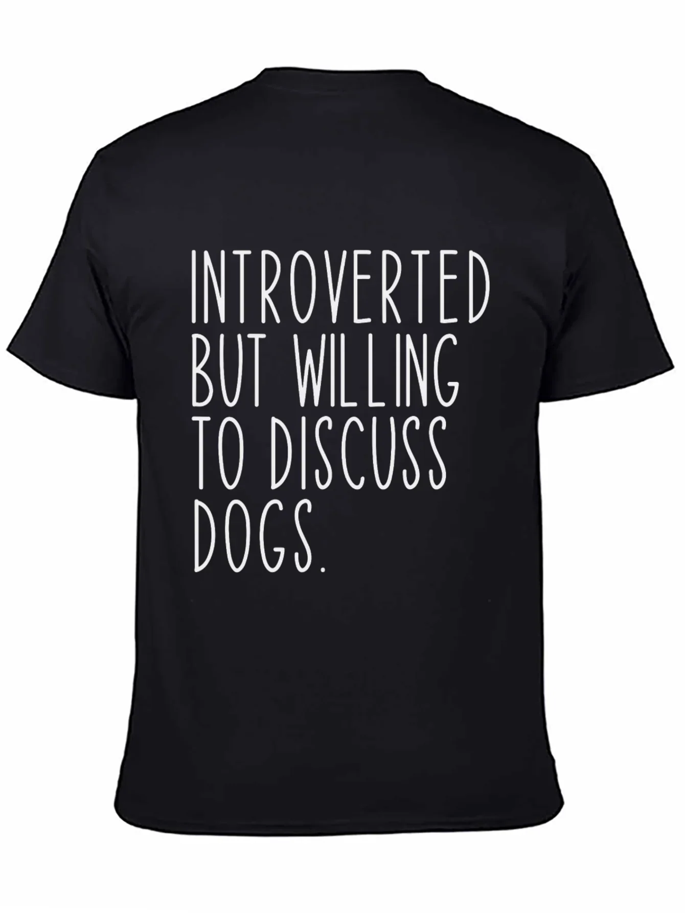 Introverted Dog Lover Graphic Tee