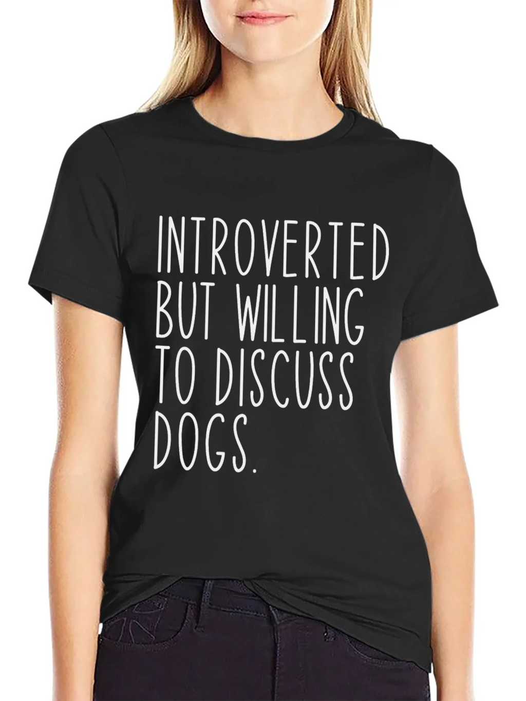 Introverted Dog Lover Graphic Tee