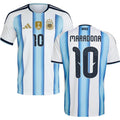 Men’s #10 Diego Maradona Argentina Jersey