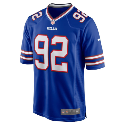 DaQuan Jones Buffalo Bills Nike Game   Jersey - Royal