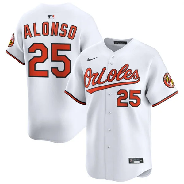 Men's #25 Pete Alonso Baltimore Orioles  Baseball Jersey