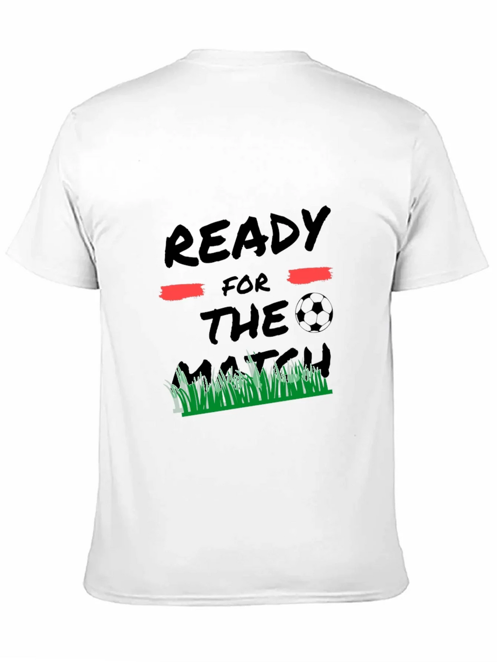 Ready for the Match Black Graphic Tee