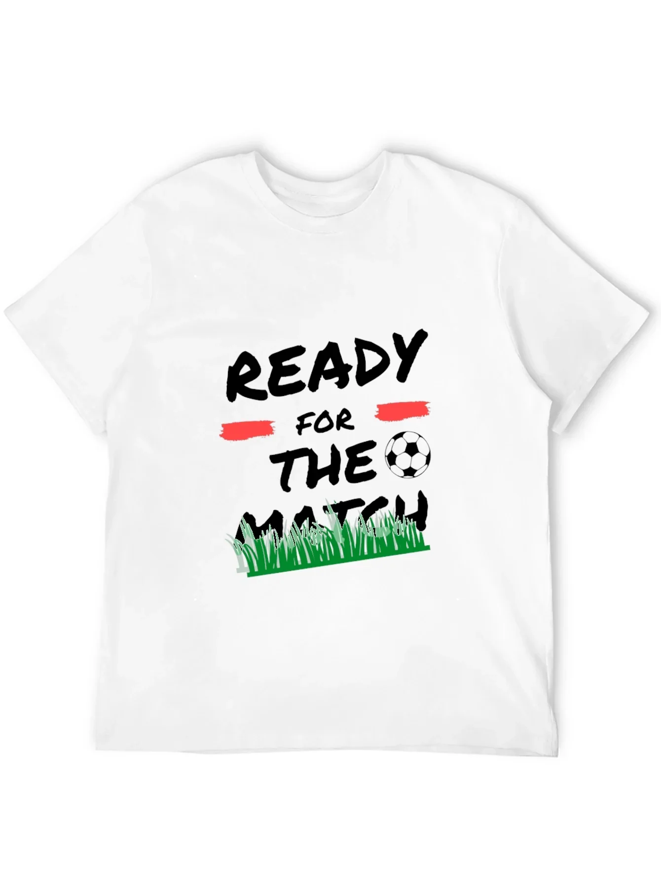 Ready for the Match Black Graphic Tee