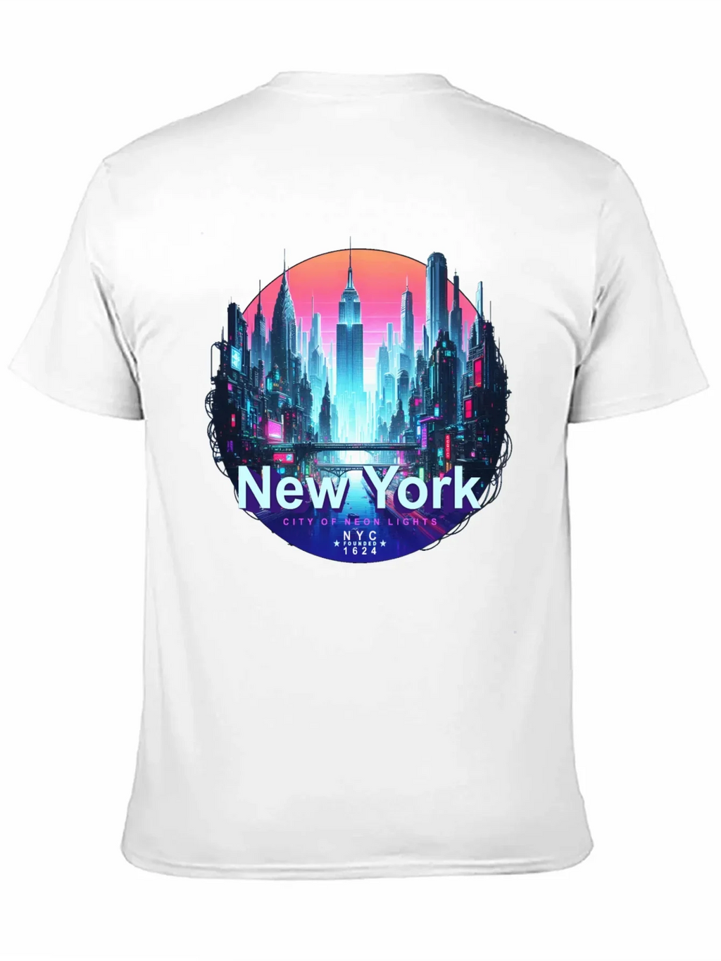 New York City Neon Lights T-Shirt