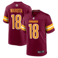Marcus Mariota Washington Commanders Nike  Game Jersey -  Burgundy