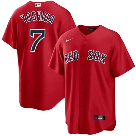 Men's #7 Masataka Yoshida Boston Red Sox Baseball Jersey