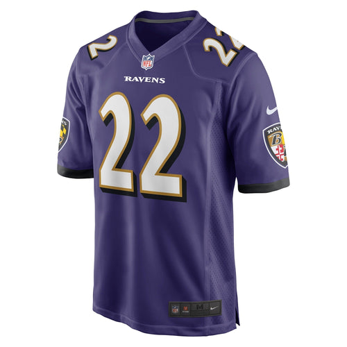Damarion Williams Baltimore Ravens Nike   Game Jersey - Purple