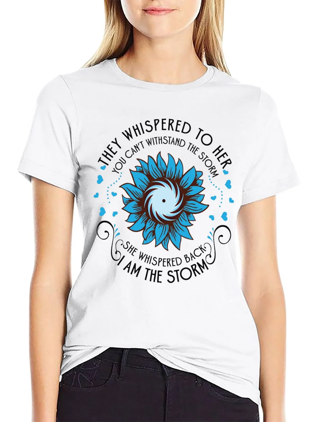 Storm Sunflower Graphic T-Shirt