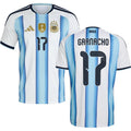 Men’s #17 Alejandro Garnacho Argentina Jersey
