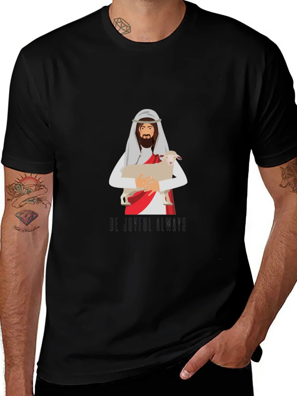 Be Joyful Always Graphic T-Shirt
