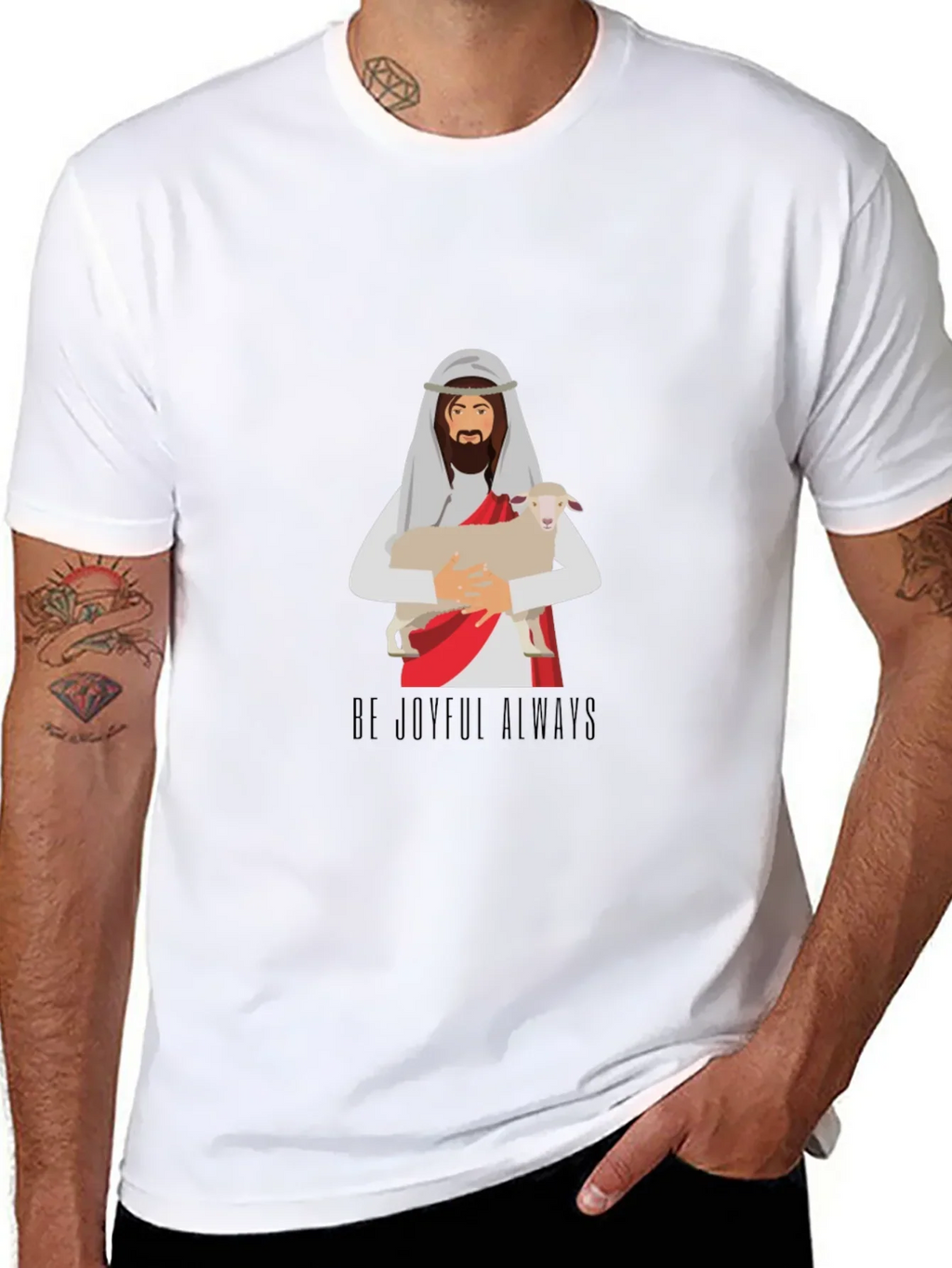 Be Joyful Always Graphic T-Shirt