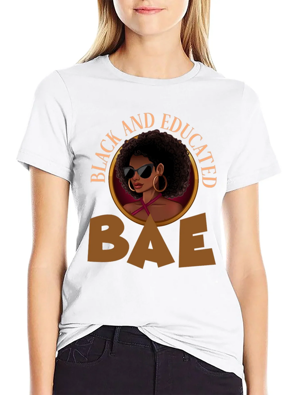 Black and Educated BAE Graphic Tee