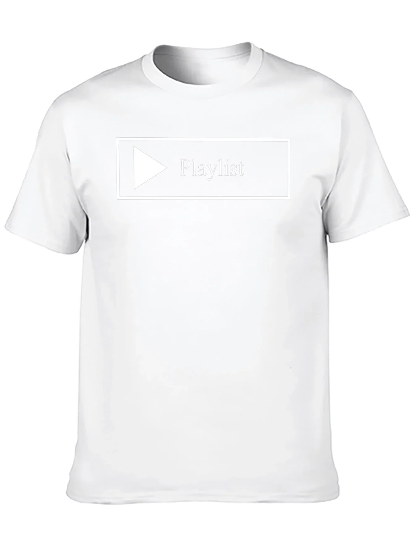 Playlist Graphic Tee - Music Lover T-Shirt
