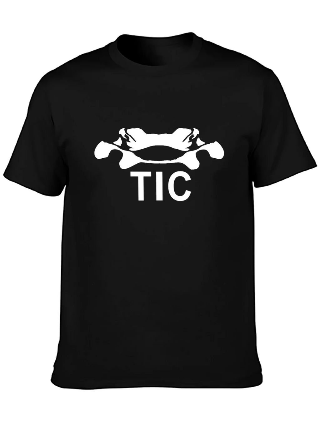 TIC Graphic Tee - Black Cotton Blend