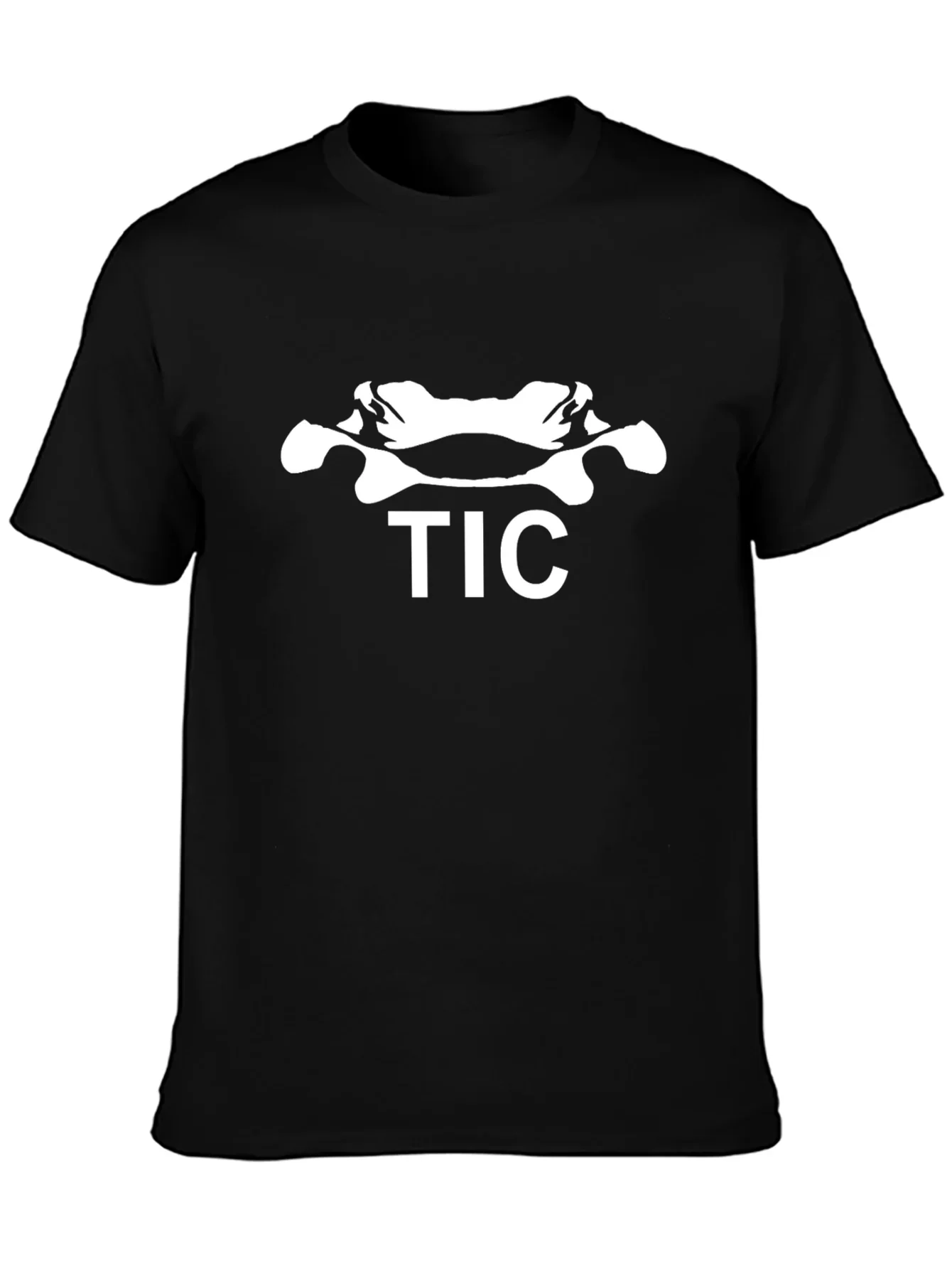TIC Graphic Tee - Black Cotton Blend