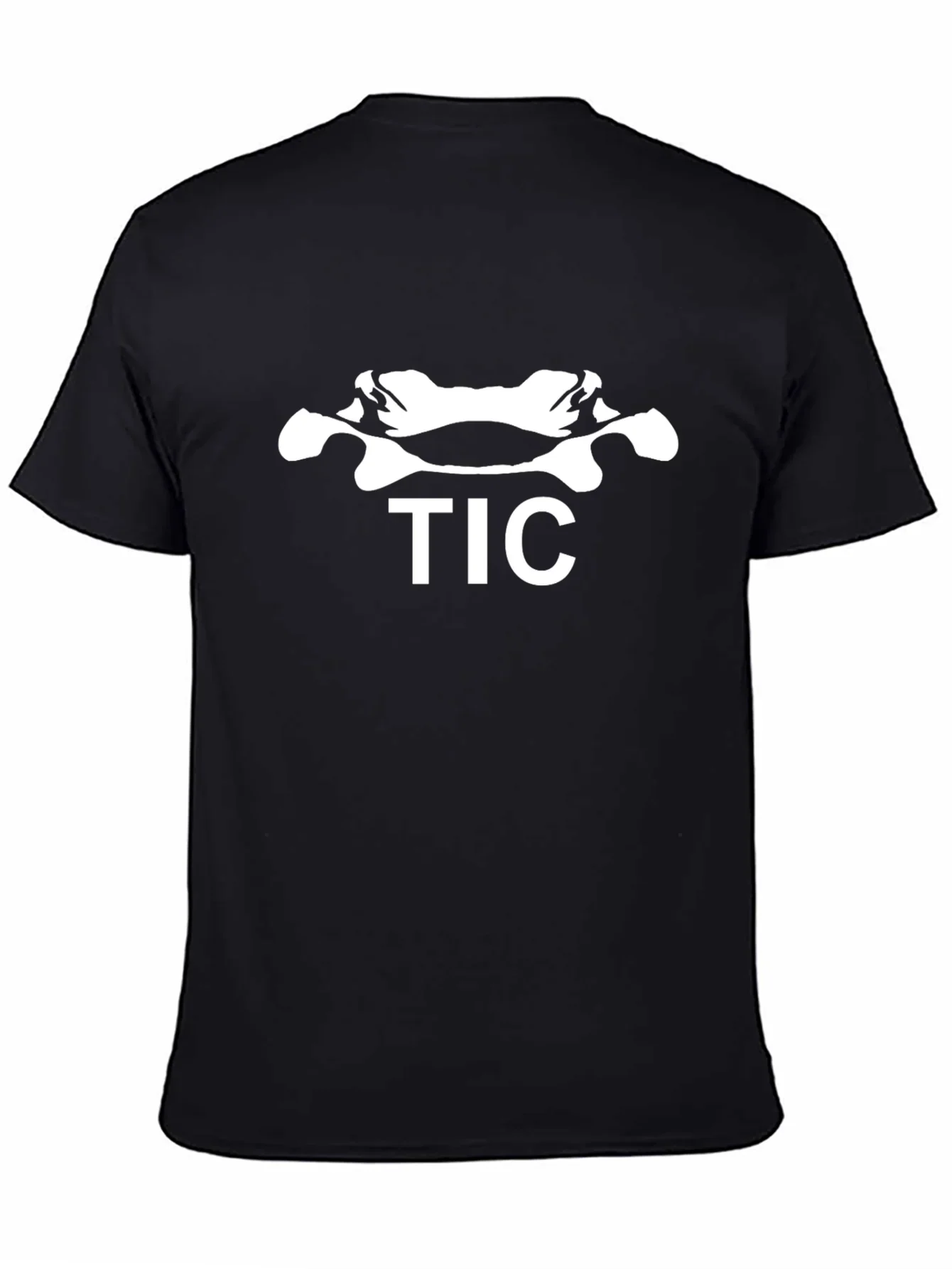 TIC Graphic Tee - Black Cotton Blend