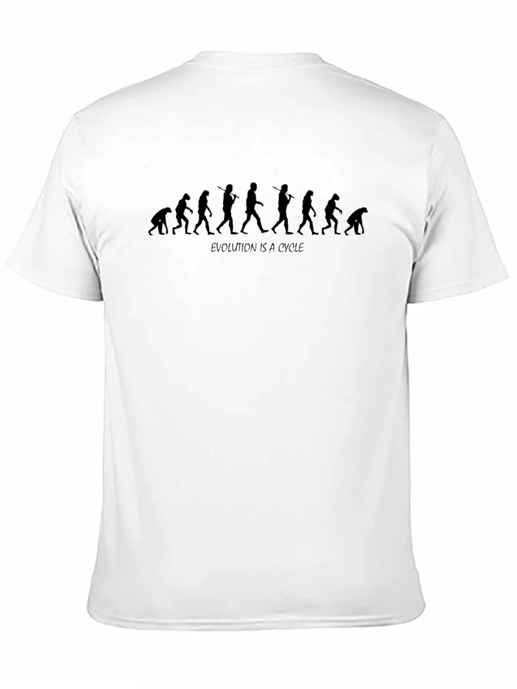 Evolution Cycle T-Shirt - Black