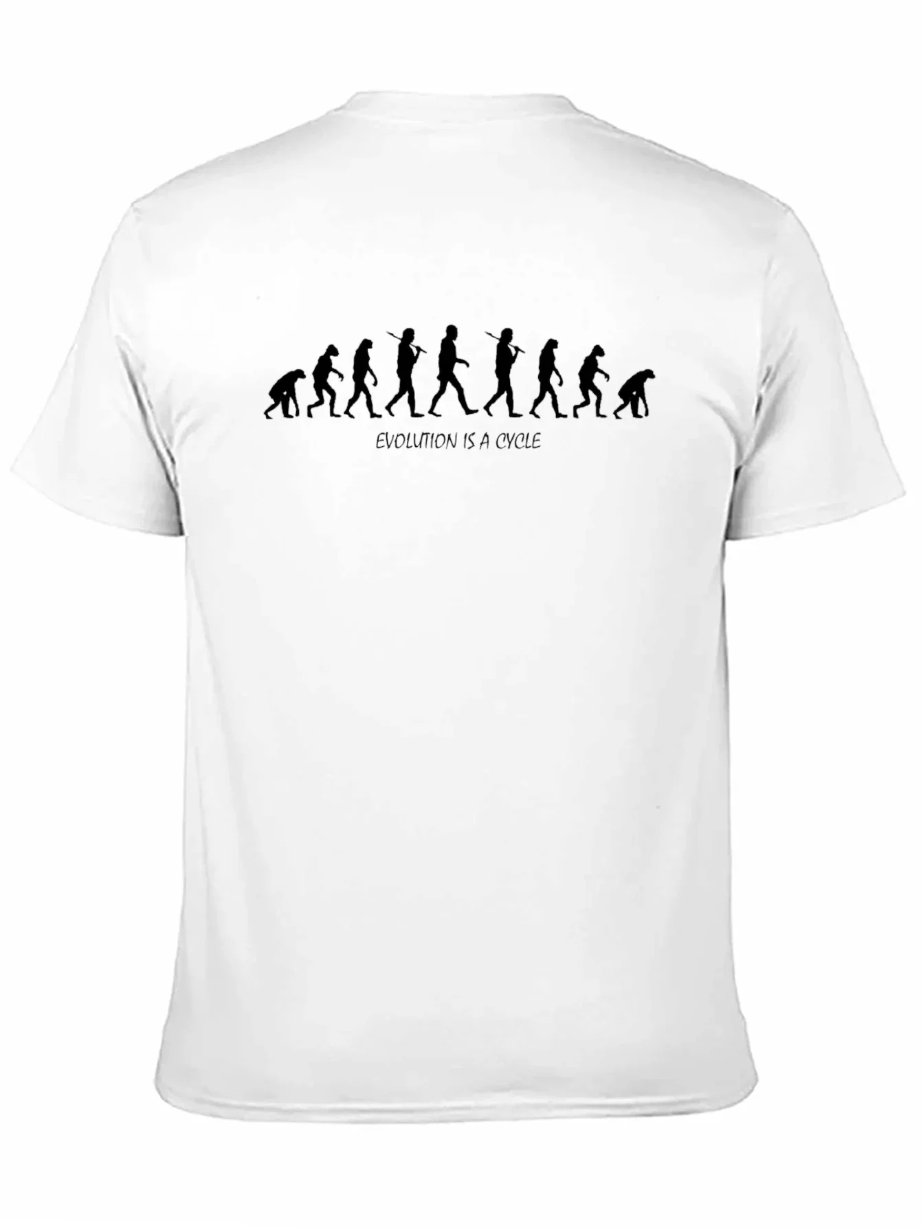 Evolution Cycle T-Shirt - Black