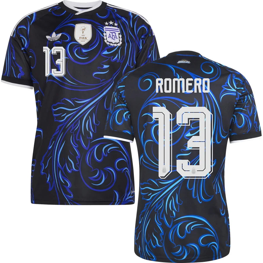 Men’s #13 Cristian Romero Argentina Jersey