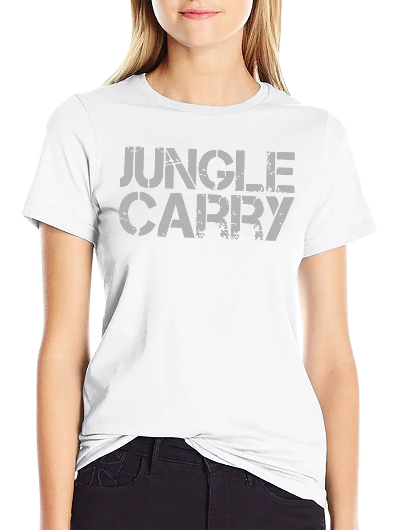 Jungle Carry Graphic Tee - Black