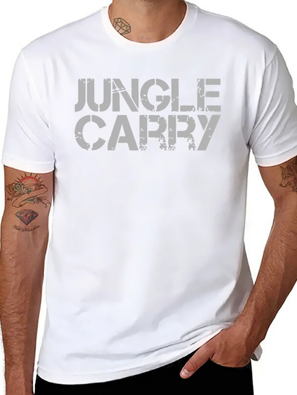 Jungle Carry Graphic Tee - Black
