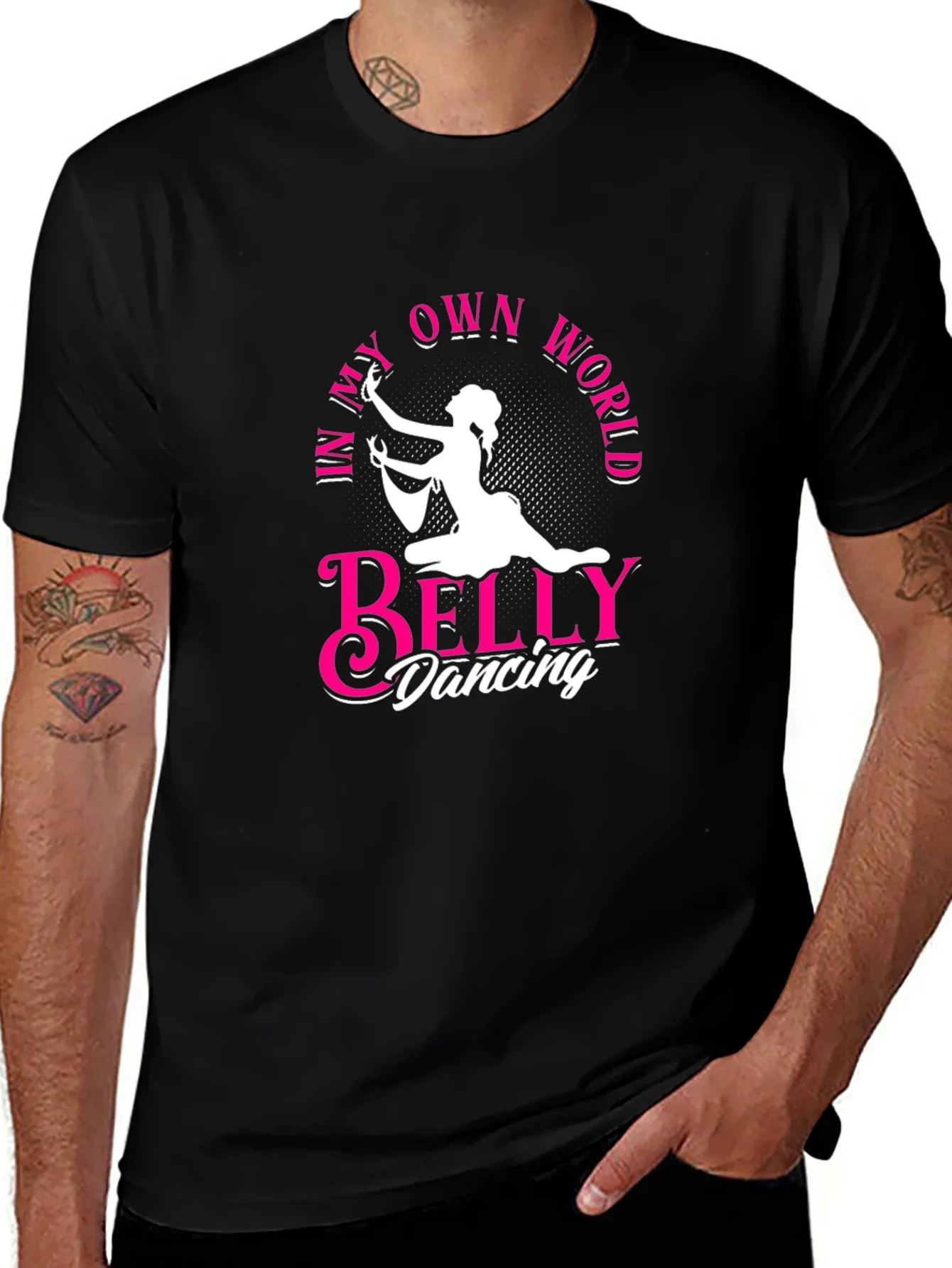 Belly Dancing Graphic Tee - In My Own World