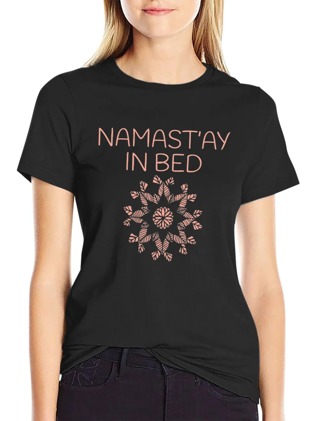 Namastay in Bed Graphic Tee