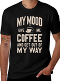 My Mood Coffee Graphic Tee