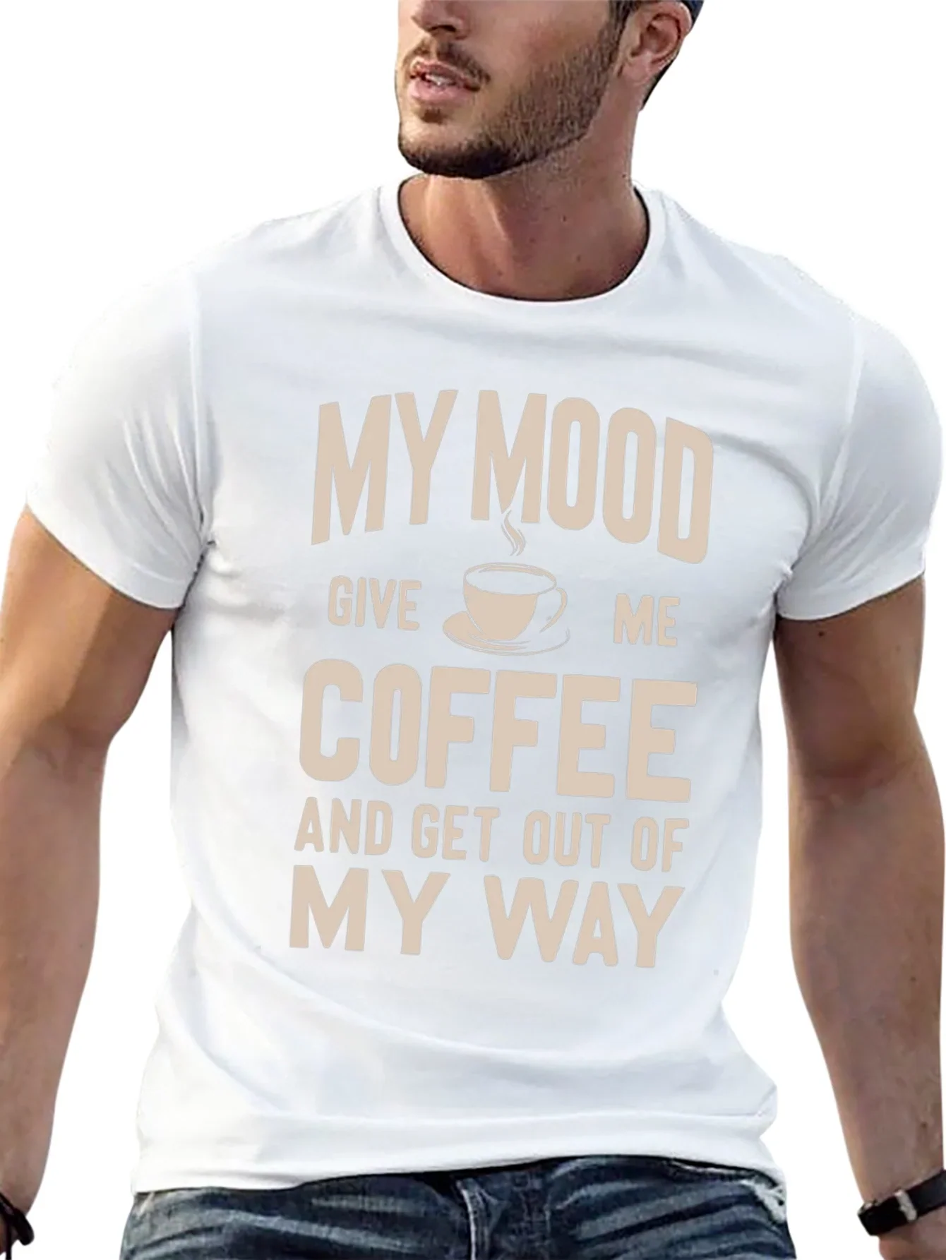 My Mood Coffee Graphic Tee