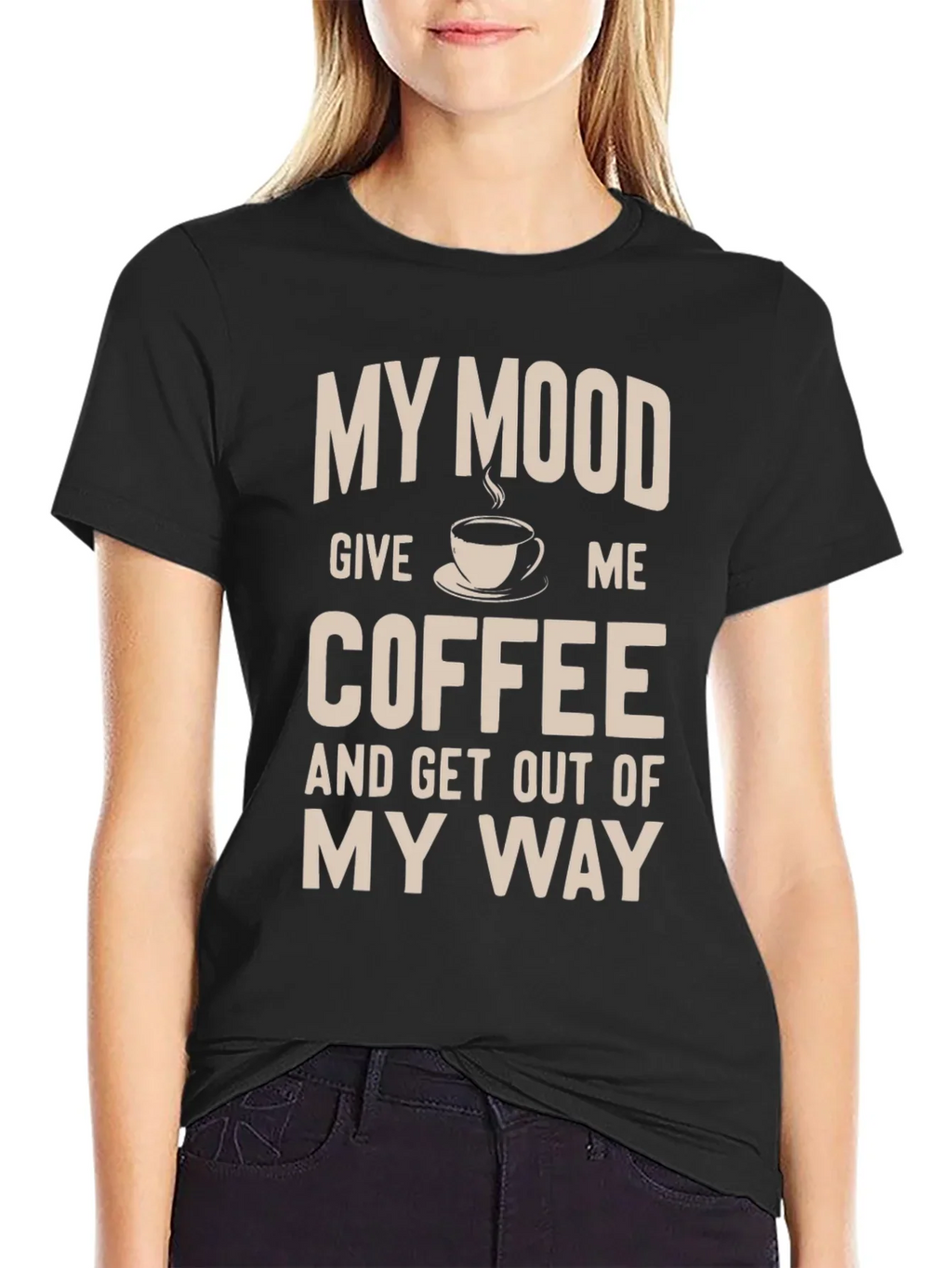 My Mood Coffee Graphic Tee