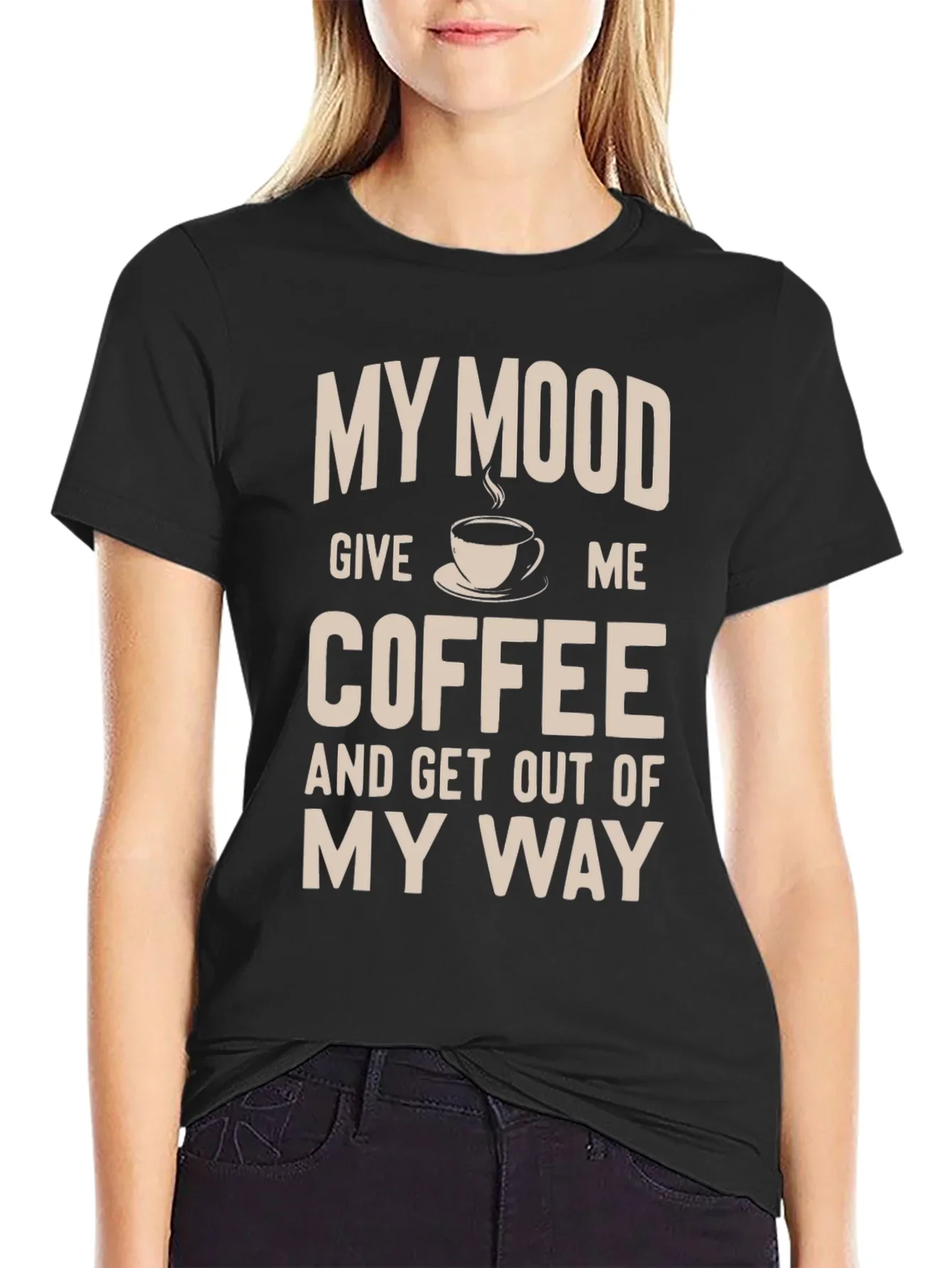 My Mood Coffee Graphic Tee